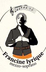 Logo me représentant en train de chanter